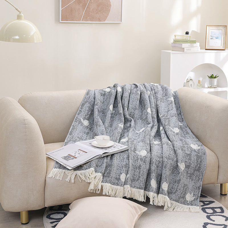 lightweight cotton summer throw