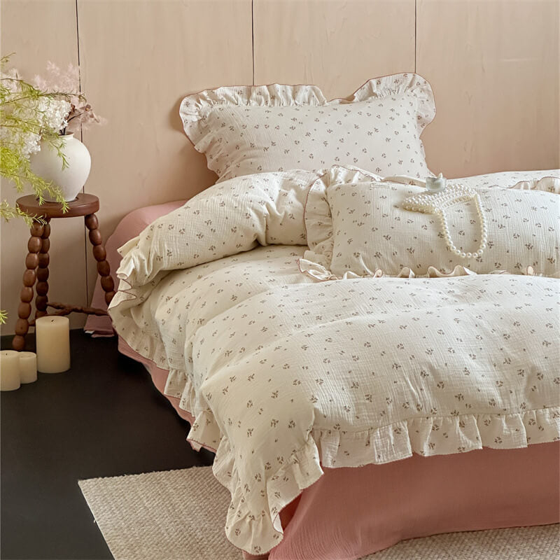 ruffle bedding set twin