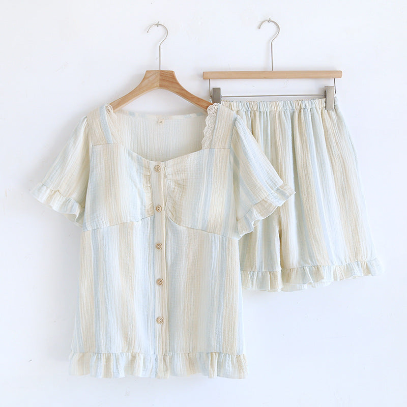 short sleeve pajama set