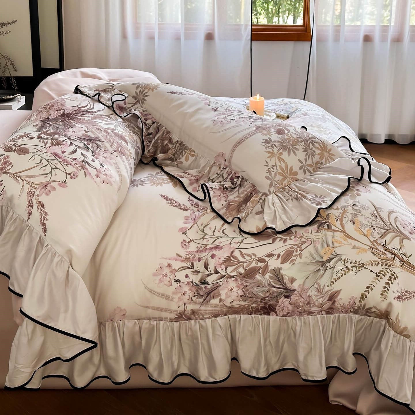 silky-ruffle-full-bedding-set